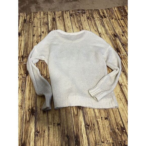 Victoria’s Secret PINK Off-White Acrylic Sweater - Picture 7 of 7